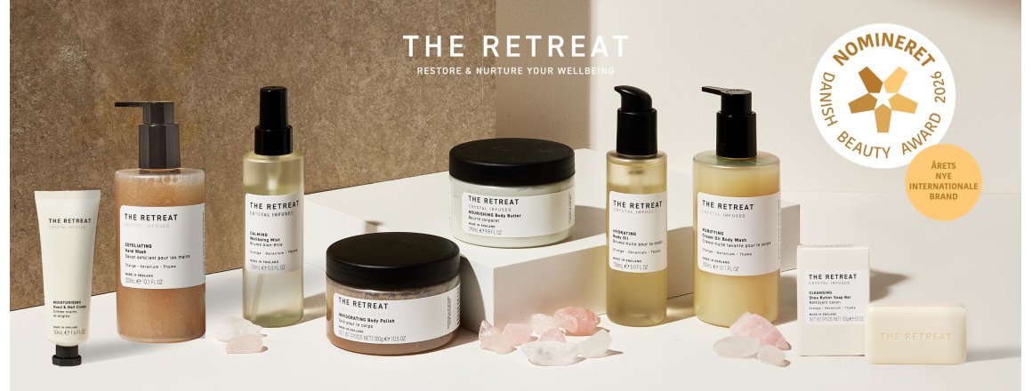 The Retreat kropsplejeprodukter