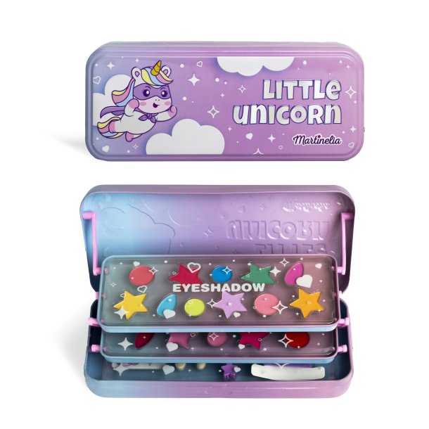 MARTINELIA Little Unicorn 3 Levels Tin Case