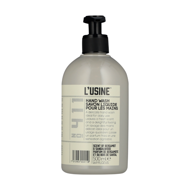 L'USINE Hndsbe  Bergamotte &amp; Sandalwood 500 ml. 