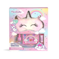 NYHED! LITTLE UNICORN Makeup &amp; Sleep Mask Set