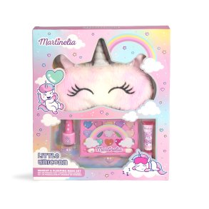 NYHED! LITTLE UNICORN Makeup & Sleep Mask Set