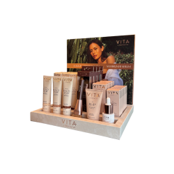 DISPLAY MED BEAUTY BLUR, FACE BRUSH, HA+ OG SERUM