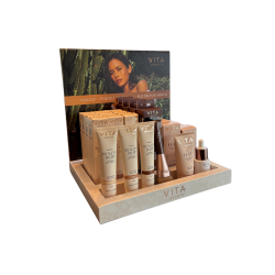 DISPLAY MED BEAUTY BLUR, FACE BRUSH, HA+ OG SERUM