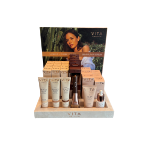 DISPLAY MED BEAUTY BLUR, FACE BRUSH, HA+ OG SERUM