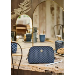 Cosmetic Bag Triangle Small Suki Blue 