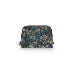 Coby Cosmetic Bag Triangle Medium Tutti I Flori Blue