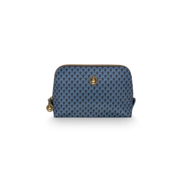 Cosmetic Bag Triangle Small Suki Blue 